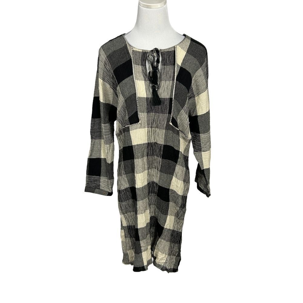Zara Trafaluc Collection Dress‎ Womens Small Knee Length Pullover Cotton Gauze